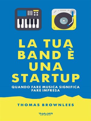cover image of La tua band è una start up